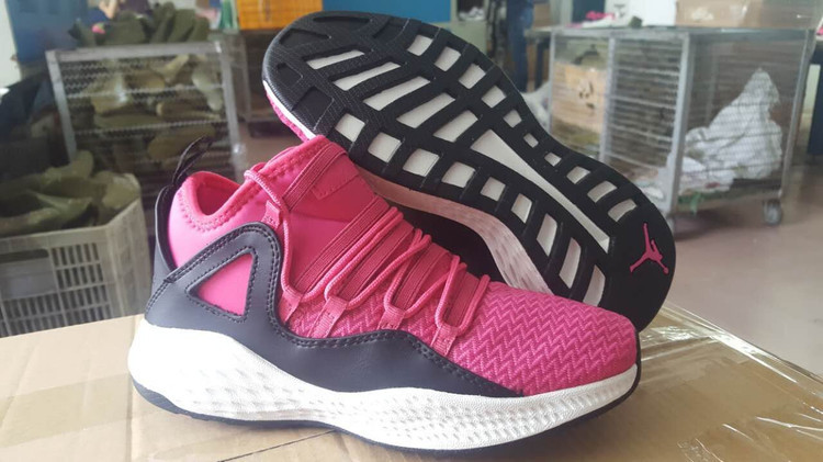 Women 2017 JORDAN FORMULA 23 Pink Black White Shoes - Click Image to Close